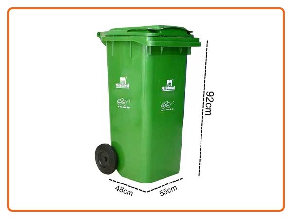 Wheel Waste Bin in Pune